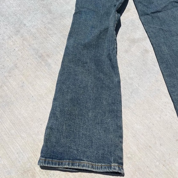 Y2K Bisou Bisou Full Denim Jumpsuit- Size Medium - Picture 7 of 9